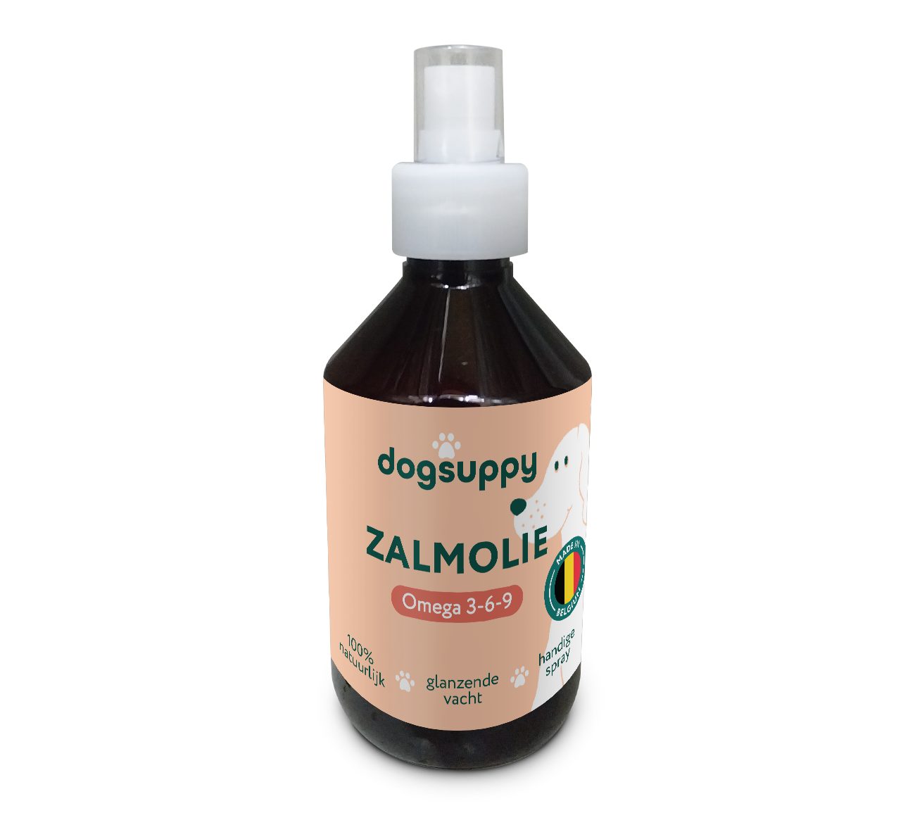 Zalmolie Boost voor de gezondheid van je hond 100 ml 