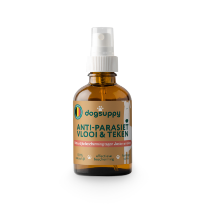 Anti-Parasiet, Vlooi en Teken | Bescherm je hond tegen parasieten | 100 ml
