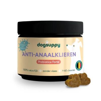 Anaalklieren Probiotica Forte | 100% natuurlijk | 60 snoepjes