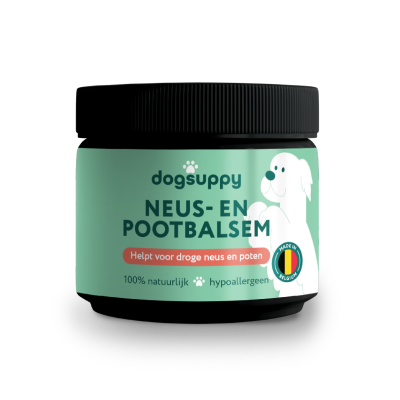 Neus- & Pootbalsem | Hydrateert en verzorgt droge neuzen & poten | 100% natuurlijk | 90 ml