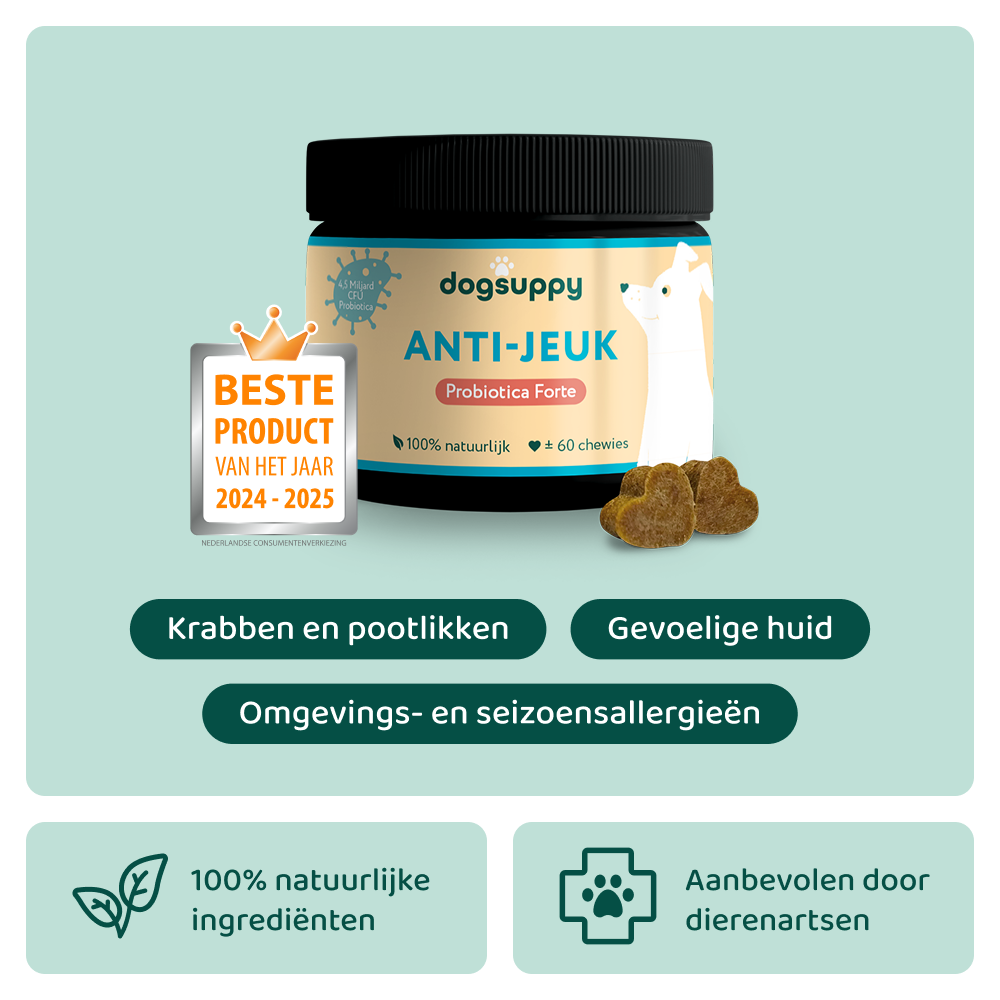 Anti-Jeuk Probiotica 🌿 60 snoepjes