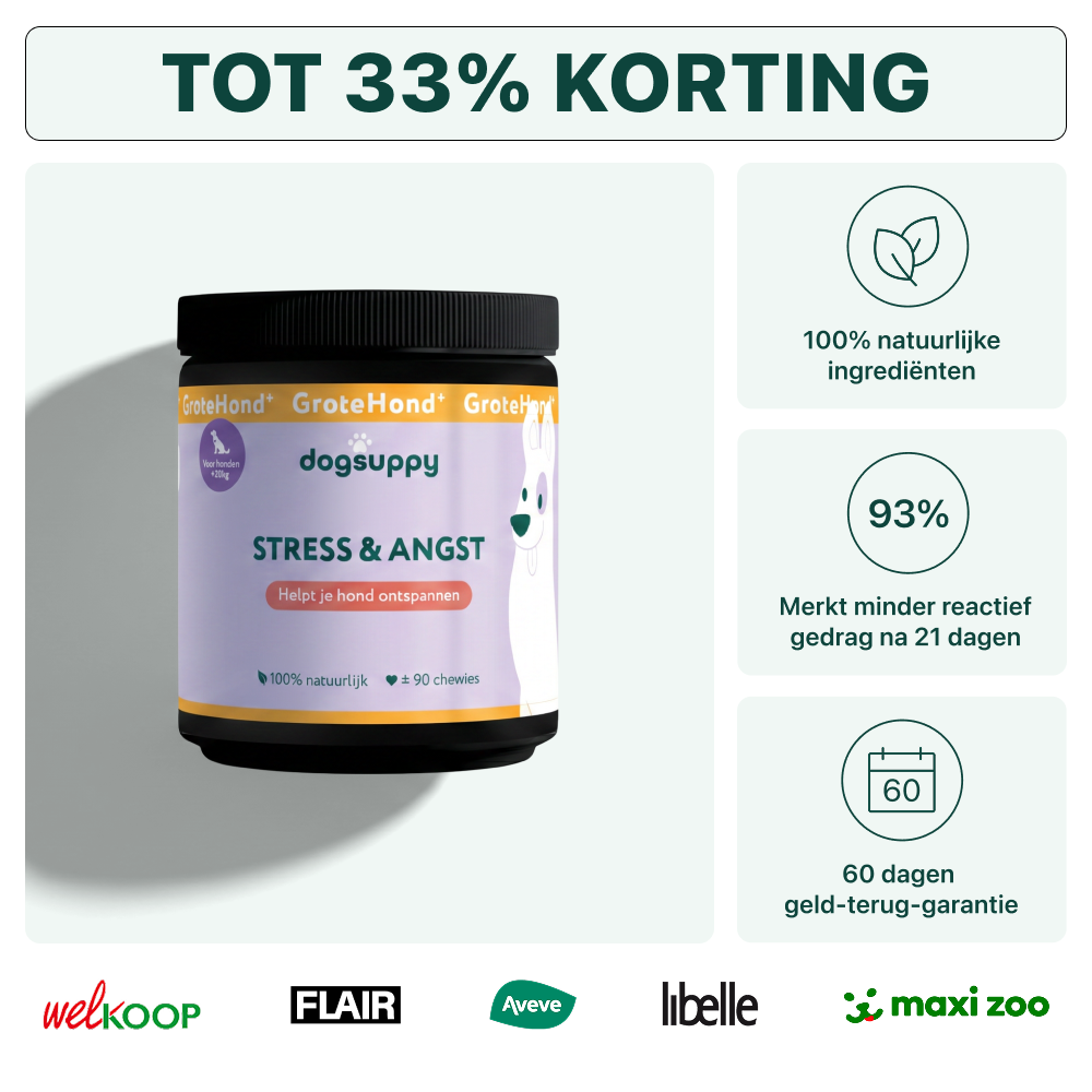 Stress & Angst GroteHond⁺ | 90 snoepjes