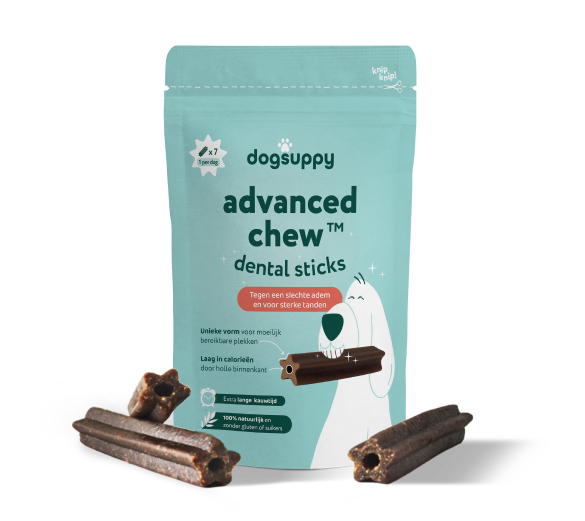Advanced Chew Dental Sticks 🌿 7 Sticks per zakje