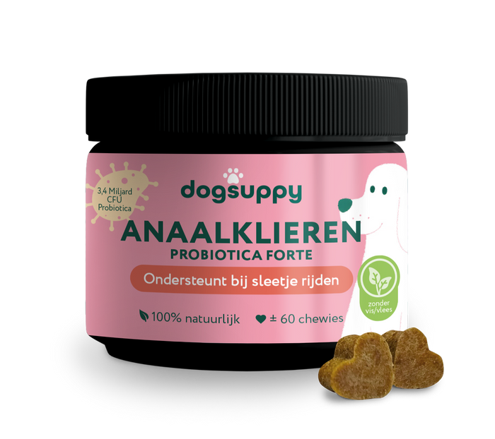 Anaalklieren Probiotica Forte 🌿 60 snoepjes