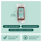 Clean Bite Dental Sticks 🌿 5 Sticks per zakje