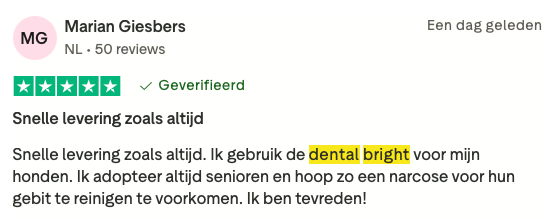 Review 1 Dental Bright