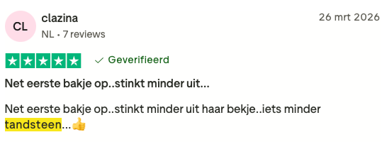 Review tandsteen & tandplak 5