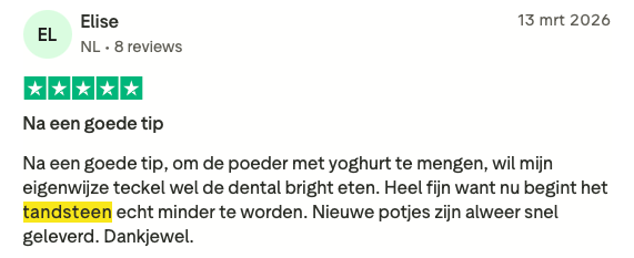 Review tandsteen & tandplak  4