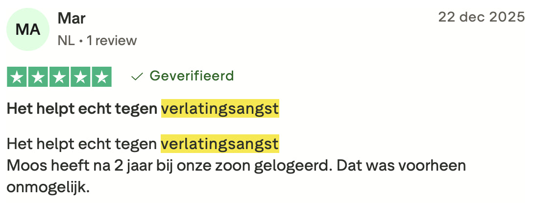 Review 3 verlatingsangst