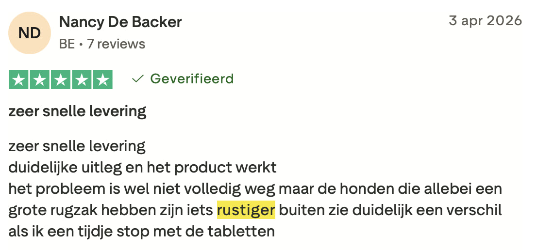 Review 1 meer rust