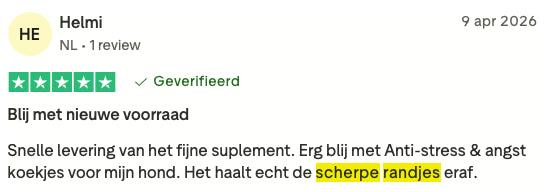 Review 6 scherpe randjes
