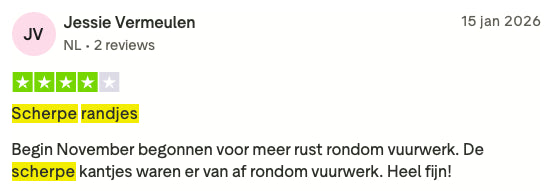 Review 5 scherpe randjes