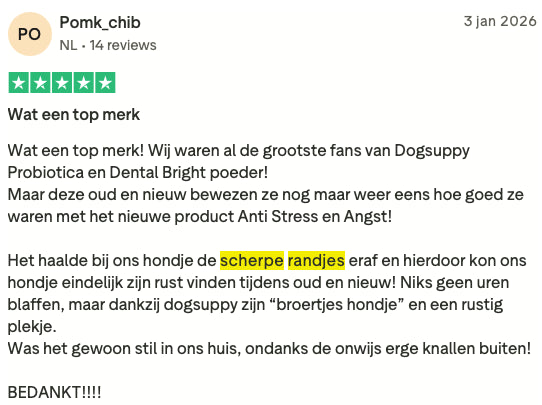 Review 4 scherpe randjes