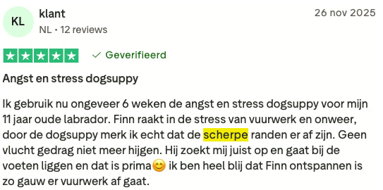 Review 3 scherpe randjes