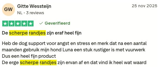Review 2 scherpe randjes