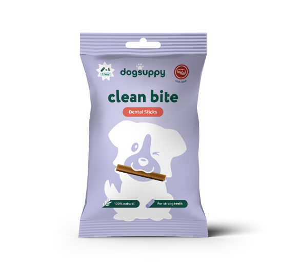Clean Bite Dental Sticks 🌿 5 Sticks per zakje
