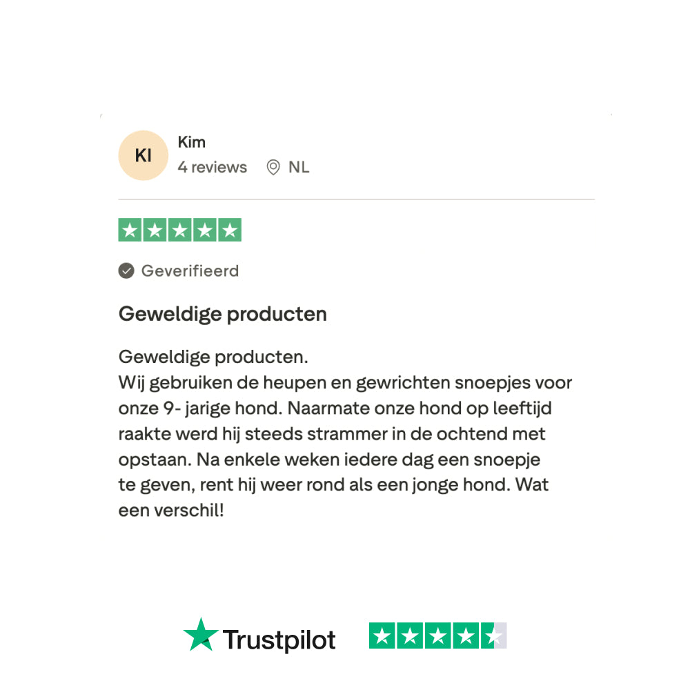 Heup & Gewrichten GroteHond⁺ 🌿 90 snoepjes