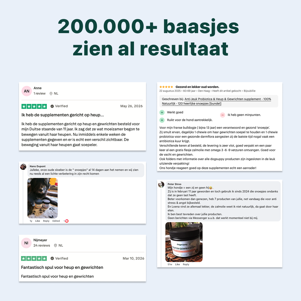 Heup & Gewrichten | 100% natuurlijk | 60 snoepjes