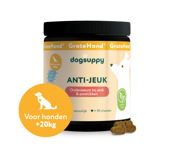Anti-Jeuk GroteHond⁺ 🌿 90 snoepjes