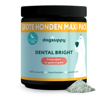 Maxi-Pack | Dental Bright voor grote honden | 100% natuurlijk | 180 schepjes