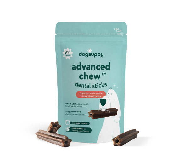 Advanced Chew Dental Sticks 🌿 7 Sticks per zakje
