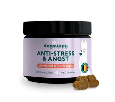 Anti-Stress & Angst | Bevordert rust en stressverlagend | 60 snoepjes