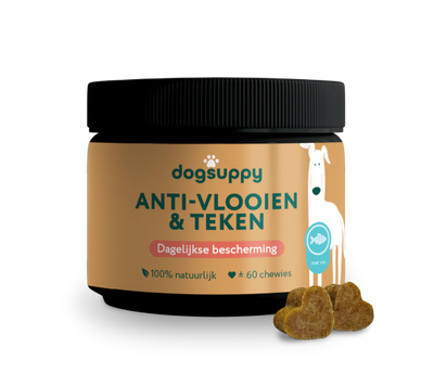 Anti-Vlooien & Teken 🌿 60 snoepjes