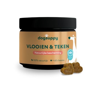 Anti-Vlooien & Teken 🌿 60 snoepjes