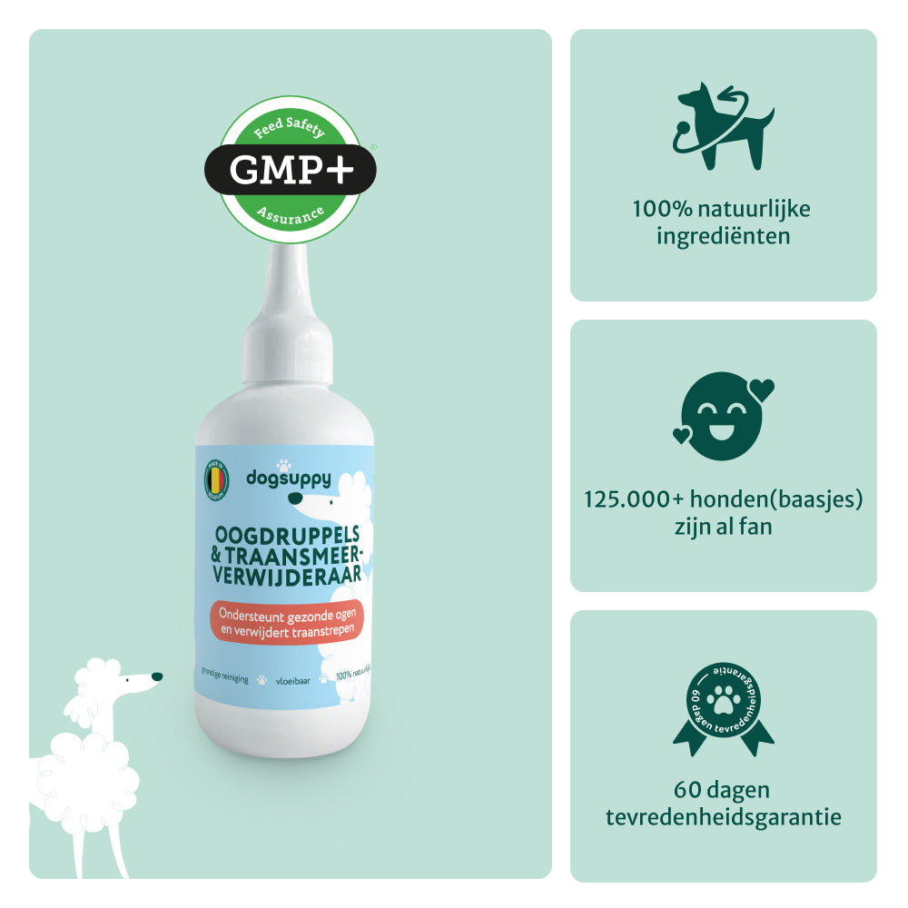 Oogdruppels & Traansmeerverwijderaar | 100% natuurlijk | 100 ml