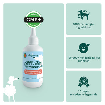 Oogdruppels & Traansmeerverwijderaar | 100% natuurlijk | 100 ml