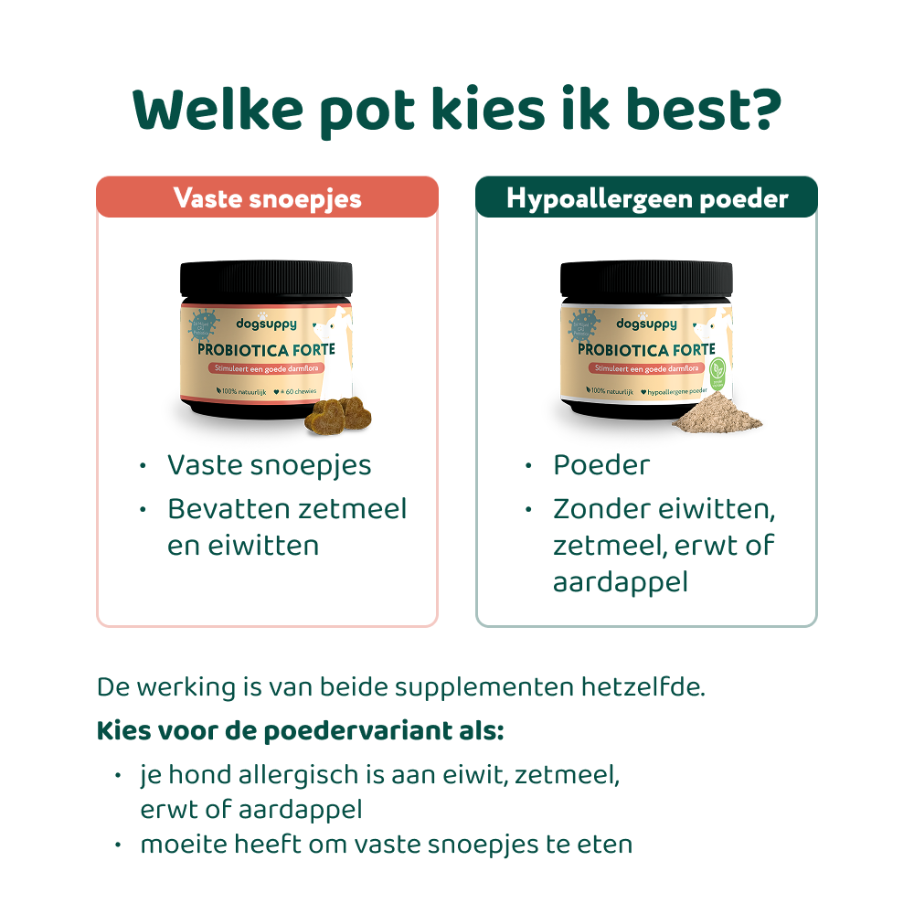 Probiotica Forte Poeder 🌿 60 schepjes