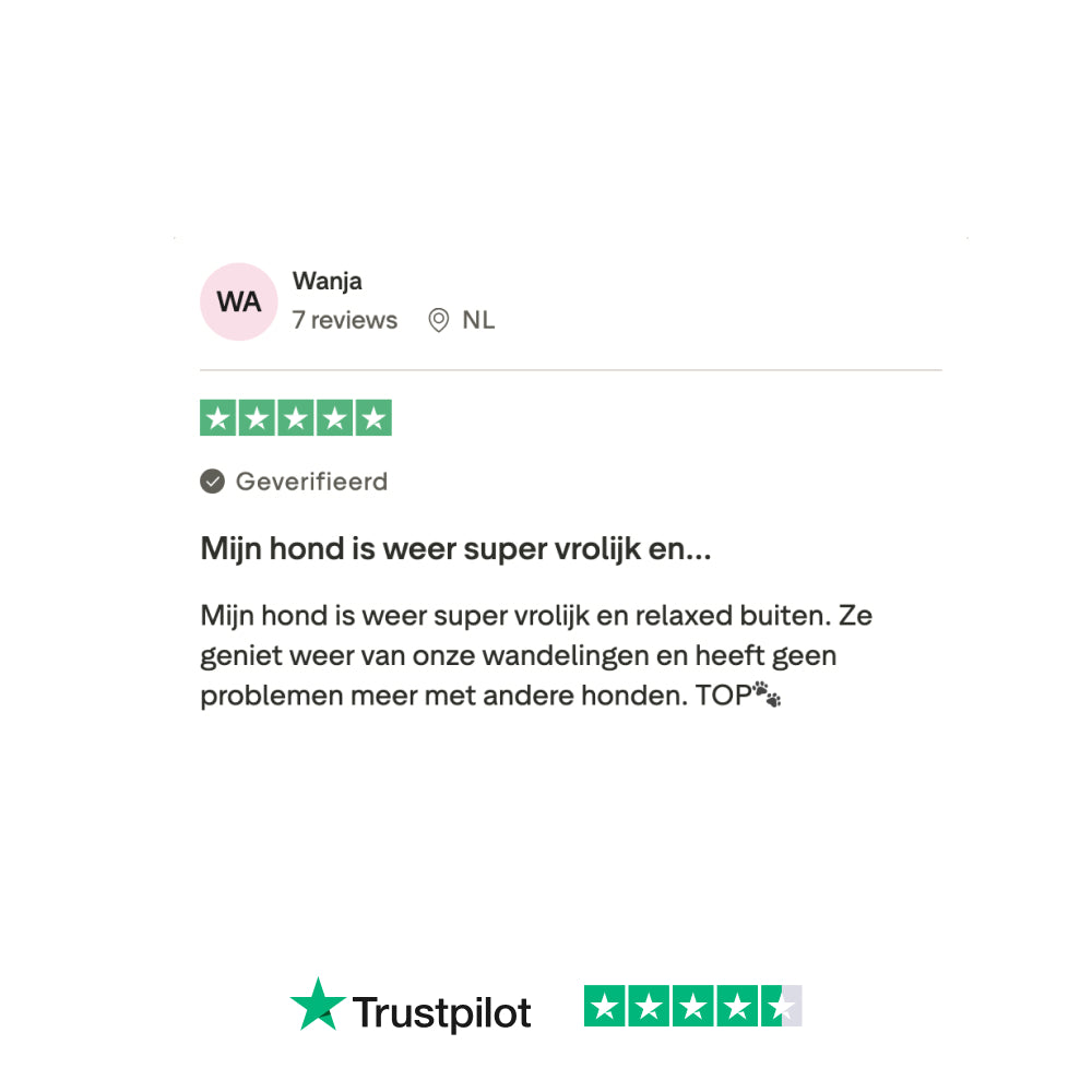 Stress & Angst GroteHond⁺ 🌿 90 snoepjes