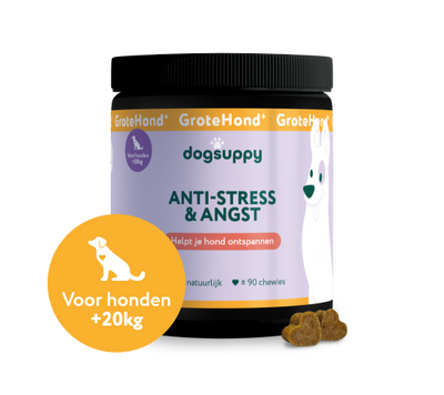 Maxi-Pack | Anti-Stress & Angst voor grote honden | 100% natuurlijk | 180 snoepjes - met kip