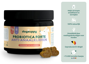 Anti-Anaalklieren Probiotica Forte | 100% natuurlijk | 60 snoepjes