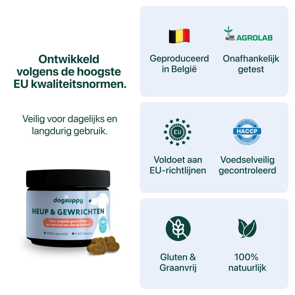 Heup & Gewrichten | 100% natuurlijk | 60 snoepjes