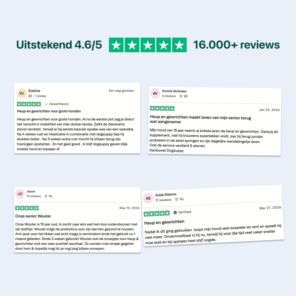 Heup & Gewrichten | 100% natuurlijk | 60 snoepjes